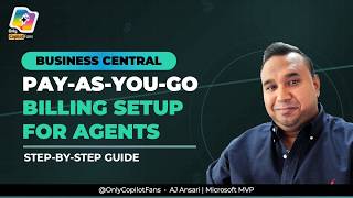 Business Central Agents Pay-As-You-Go Billing Setup [Step-by-Step] Profile