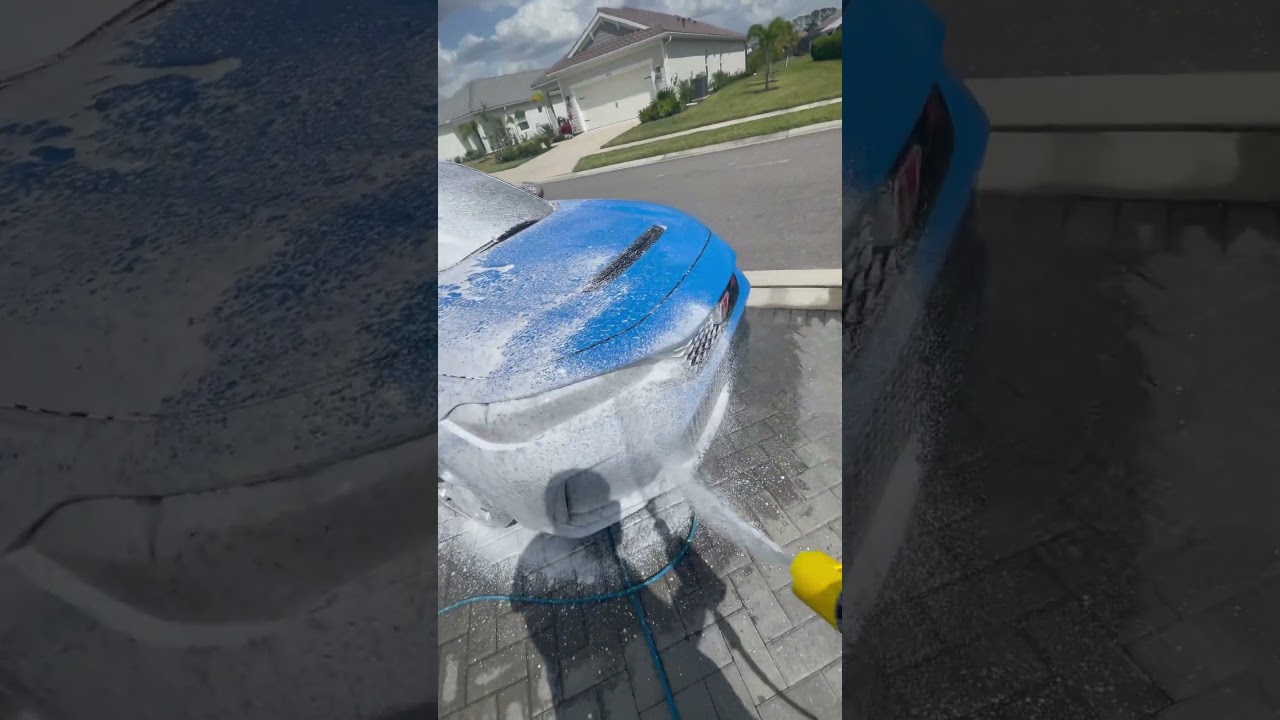 Weekly maintenance wash