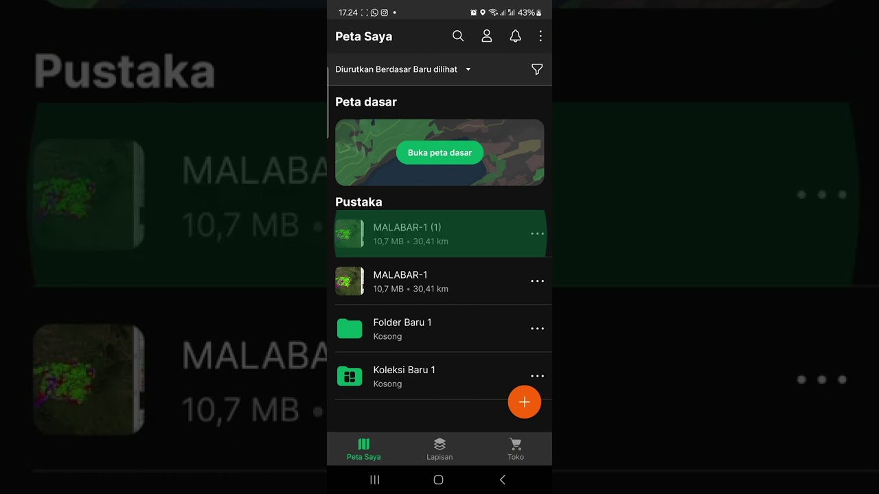 Tutorial Avenza Map 1 (Peta dari WA)
