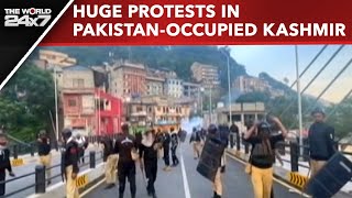 PoK Protests News | Huge Protests, Clashes With Cops In Pakistan-Occupied Kashmir