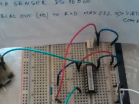 Visual Basic 2010 VB. Picaxe 20X2 Measuring temperature over Bluetooth (virtual comport)