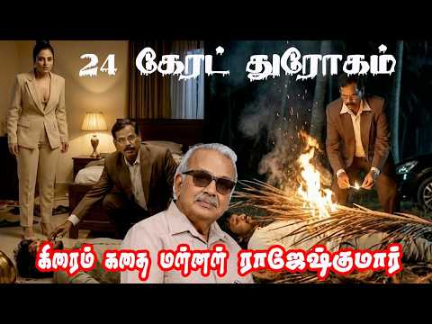 24 கேரட் துரோகம் - கிரைம் கதை மன்னன் ராஜேஷ்குமார் | 24 KARAT DHROGAM