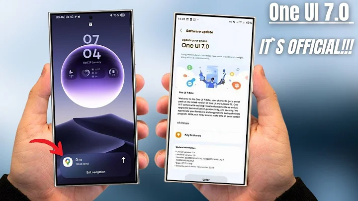 Samsung One UI 7.0 Android 15 - IT`S OFFICIAL!!!
