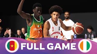 LIVE - Cameroon v Côte d'Ivoire | FIBA U17 Basketball World Cup 2026 | Class 9-16 screenshot 3