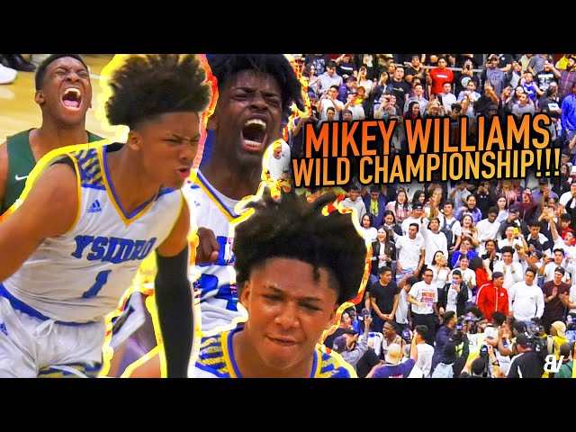 Mikey Williams INSANE CHAMPIONSHIP vs D1 PG Wayne McKinney! Jurian Dixon MVP! San Ysidro VS Coronado class=