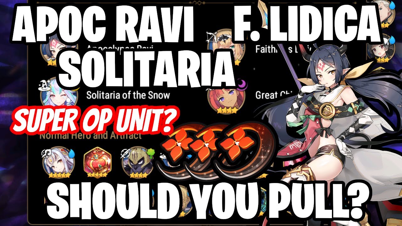 MUST SUMMON ML 5* STAR? - Apocalypse Ravi + Faithless Lidica ...