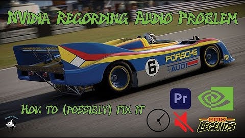 NVidia Recording Cut and Editing Audio Problem: How to fix it