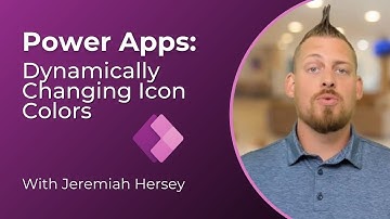 ⚡Power Apps - Dynamically Changing Icon Colors📲