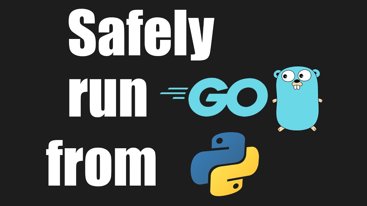 Safely run Go with Python (ex: in django app) with zmq - YouTube