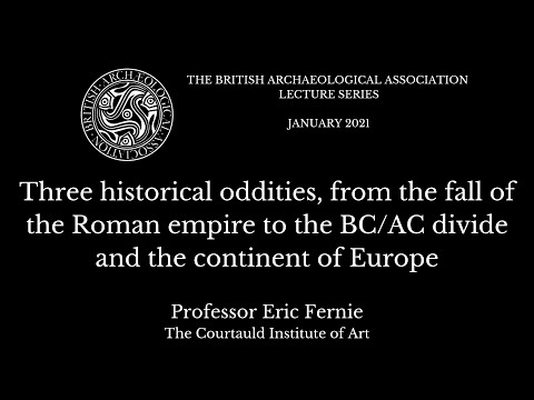 January 2021: BAA Monthly Lecture, Professor Eric Fernie, &rsquo;Three historical oddities...&rsquo;