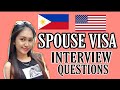 CR1 SPOUSE VISA Interview Questions 2020