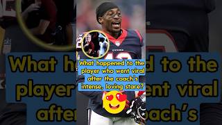 What happened to that player who went viral after a coach gave him that intense, loving stare?#nfl