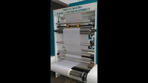 4 Color Flexo Printing Machine - OPP Printing - Yeniada Makina