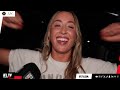 'OH MY F****** GOD...' - JADE JONES KICKS BOTTLE OF WATER OFF OF REPORTER'S HEAD!