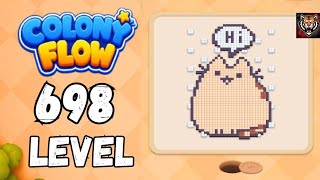 Colony flow Level 698 Walkthrough Solution
