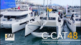 CCat 48, il catamarano italiano pensato per girare il mondo