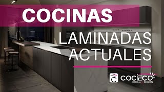 💥 9 ideas de COCINAS LAMINADAS ▷ Muebles de cocina LAMINADOS