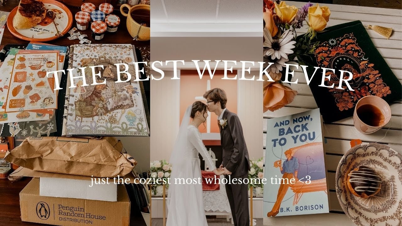 a new chapter: i got married 🥹✨ (+ all the cozy and wholesome moments)!