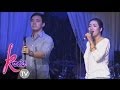 Angeline & Erik 'Sana Kahit Minsan' duet on KrisTV