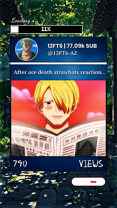 The moment after ace death 💀 [] one-piece [] #onepiece #luffy #zoro