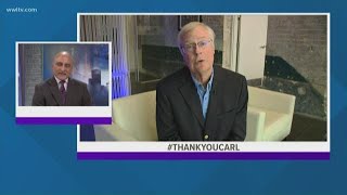 Carl's colleagues say goodbye to a WWL-TV legend