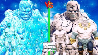 FRANKLIN STOLEN 4 ELEMENTAL GOD POWERS TO TRANSFORM INTO BLUE ALL FATHER ICE & LAVA GOD IN GTA 5