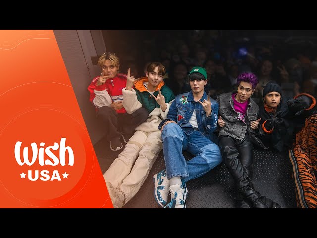 SB19 performs WYAT (Where You At) LIVE on the Wish USA Bus class=