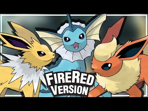 Pokémon FireRed- Como conseguir as três evoluções do eevee 