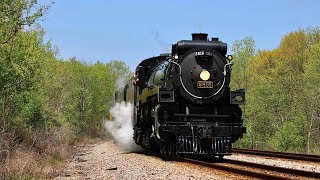 CP 2816 (Steam Engine) Brings The Spike Tour Through Wadsworth, IL With Theatre Car Horn!! (5/6/24)