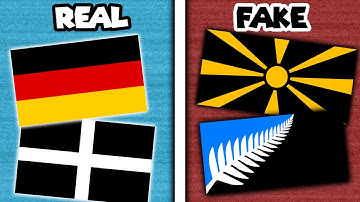 Countries with Black Flags, Real & Fake | Fun with Flags