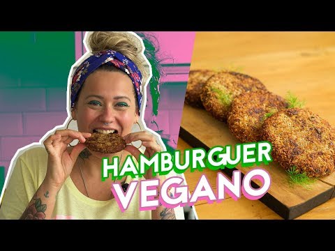 MELHOR HAMBURGUER VEGANO?! RECEITA DELICIOSA E BARATA