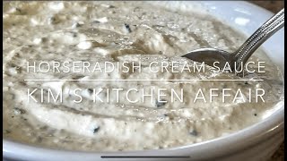 Simple Horseradish Cream Sauce Recipe