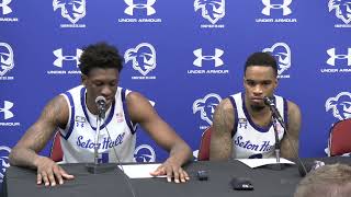 Seton Hall Pirates Players after vs. No. 23 Creighton