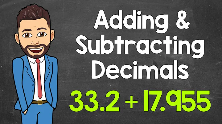 How to Add and Subtract Decimals | Math with Mr. J