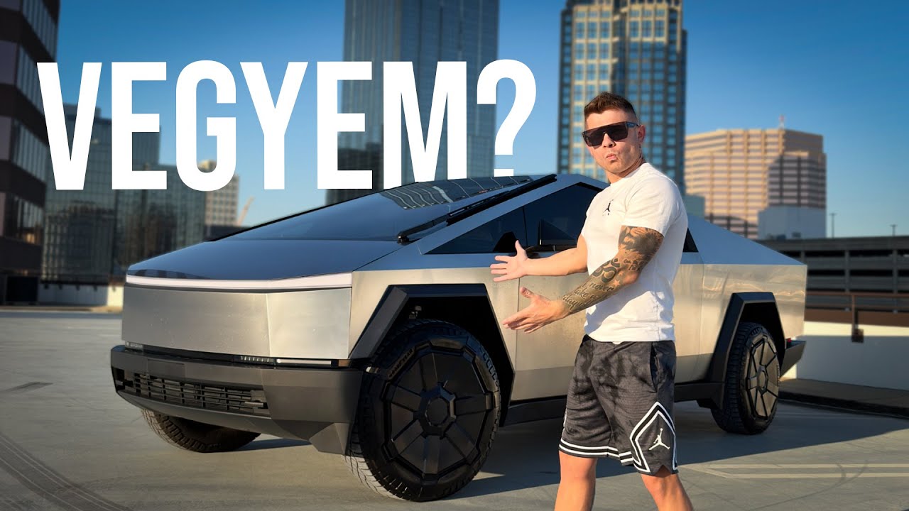 Kipróbáltam: Tesla CYBERTRUCK! 😝