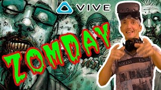 ЛУЧШИЙ ЗОМБИ ШУТЕР В ВИРТУАЛЬНОЙ РЕАЛЬНОСТИ игра ZomDay на HTC VIVE