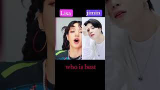 lisa vs jimin who is best dance? with taeyang?? bts blackpink