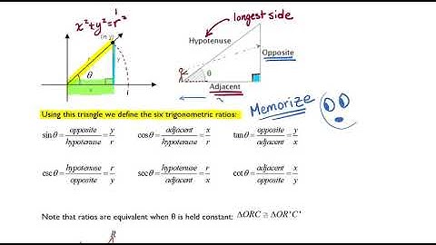Intro to Right Triangle Trigonometry Part 1 of 6