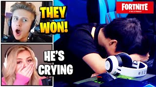 Symfuhny And Brooke *EMOTIONAL* After Pro Player Starts CRYING (FNCS Finals)
 | Fortnite Moments