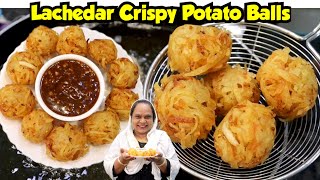 Lachedar Crispy Potato Balls | Sweet & Chilli Sauce | Ramadan Special Crispy Potato Balls Recipe