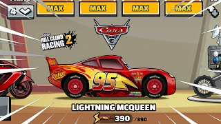 Hill Climb Racing 2 - Epic LIGHTNING MCQUEEN (Cars 3) Gameplay😍 screenshot 3