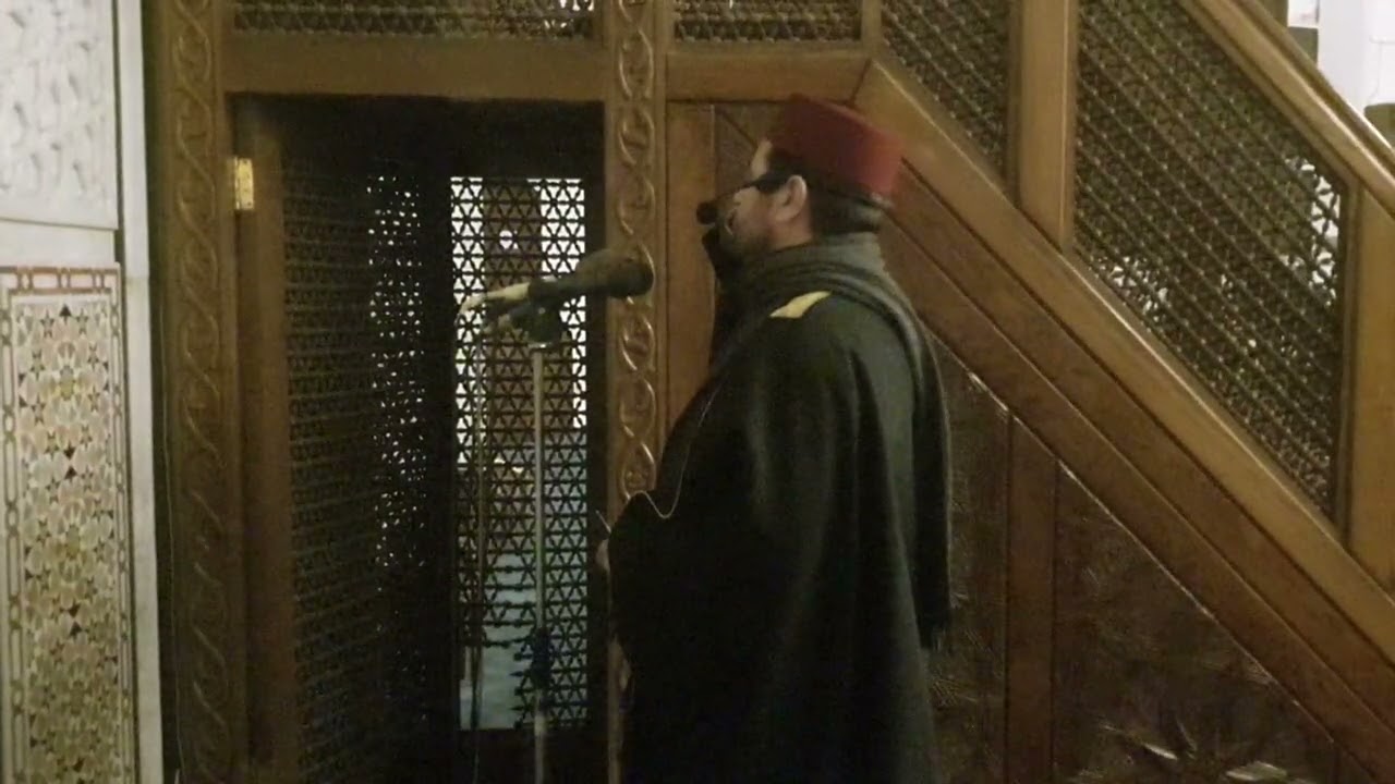 أذان العشاء بصوت الشيخ معروف الشريف بتاريخ 13-02-2022