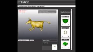 STL 3D Viewer Preview