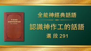 全能神經典話語《認識神作工的話語》選段291