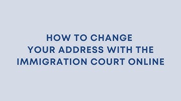 [OLD - SEE NEW LINK BELOW] How to change your address with the immigration court ONLINE