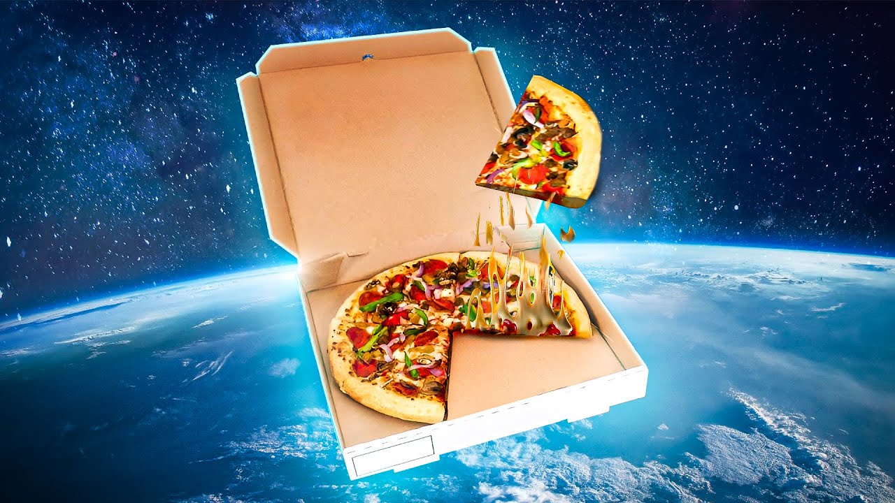 I Tried Sending My Pizza To Space