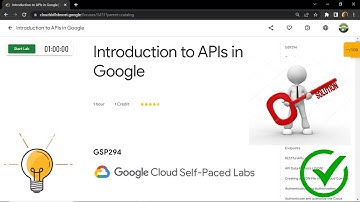Introduction to APIs in Google || GSP294 || Solution