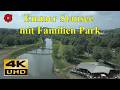 Schiedersee, Emmer-Stausee, Staumauer, Drohne DJI Mavic Pro. Talsperre. Germany in 4K / Footage