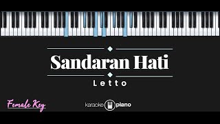 Sandaran Hati – Letto (KARAOKE PIANO - FEMALE KEY)