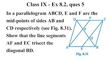 CBSE NCERT CLASS 9 MATHS EXERCISE 8.2 QUESTION 5 | class 9 maths ex 8.2 ques 5
